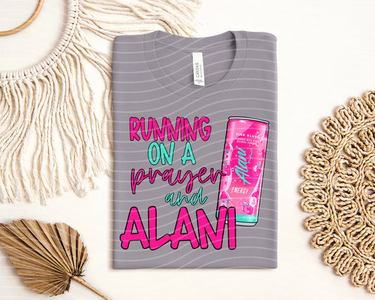 Running on a Prayer and Alani Graphic Tee