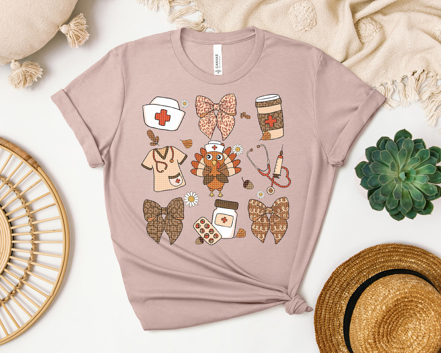 Thankful Nurse Graphic Tee
