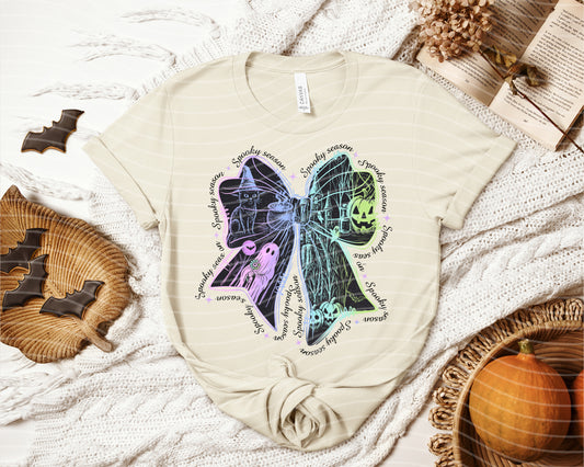 Spooky Season Bow Graphic Tee