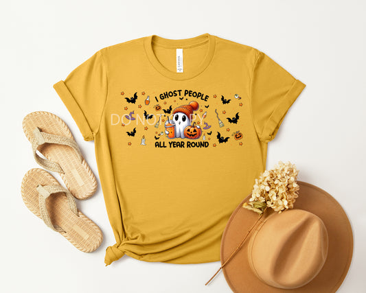 I Ghost People All Year Round Band Graphic Tee