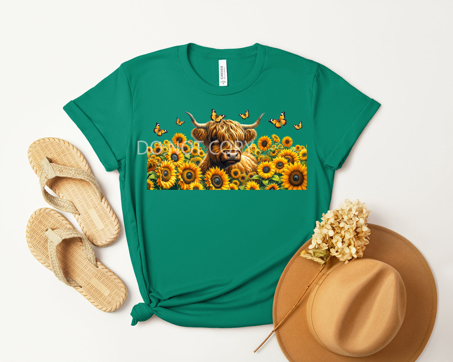 Sunflower Heifer Band Graphic Tee