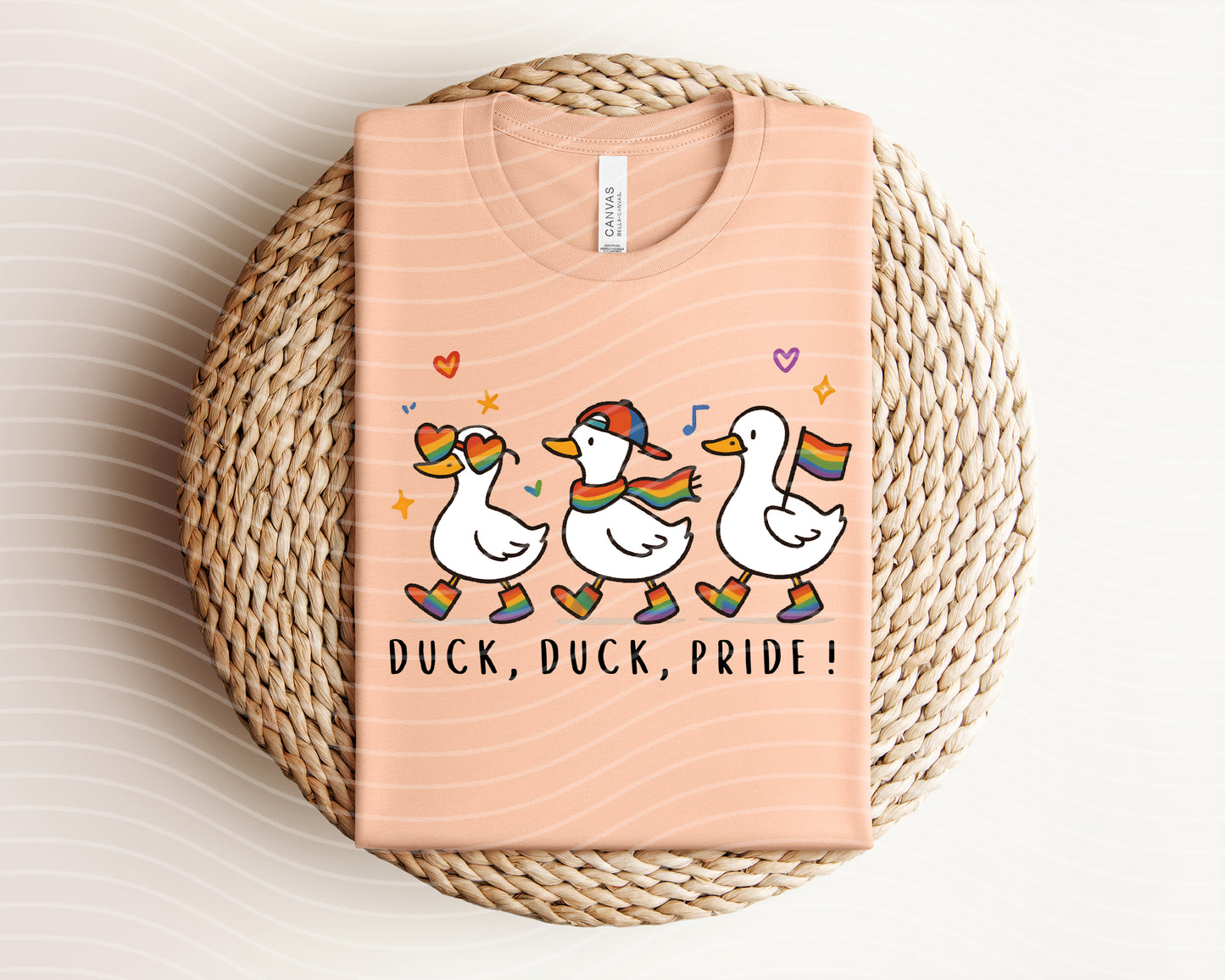 Duck Duck Pride Graphic Tee