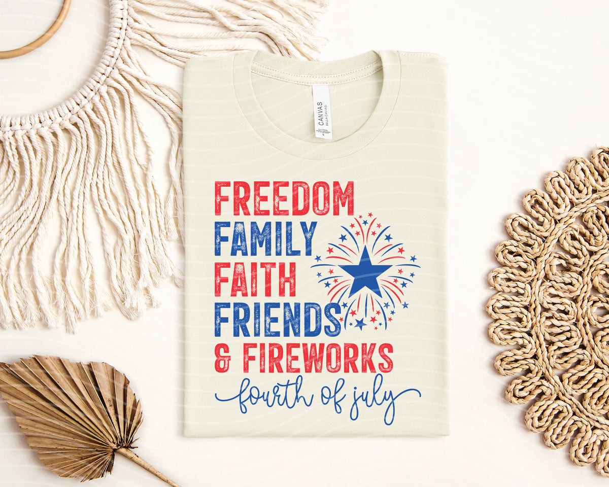 Fourth of July Graphic Tee
