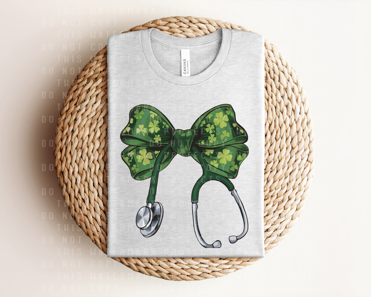 St. Patrick's Stethoscope Graphic Tee