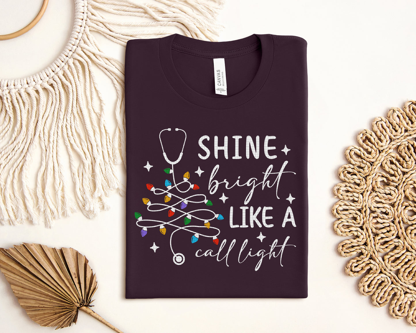 Shine Bright Like a Call Light Graphic Tee