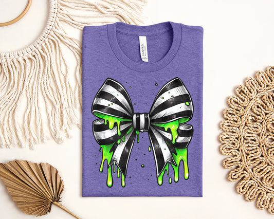 Beetlejuice Bow Graphic Tee