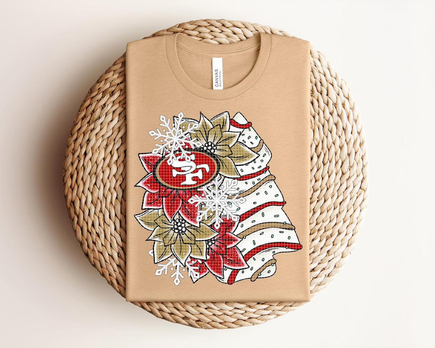 49ers Tree Graphic Tee