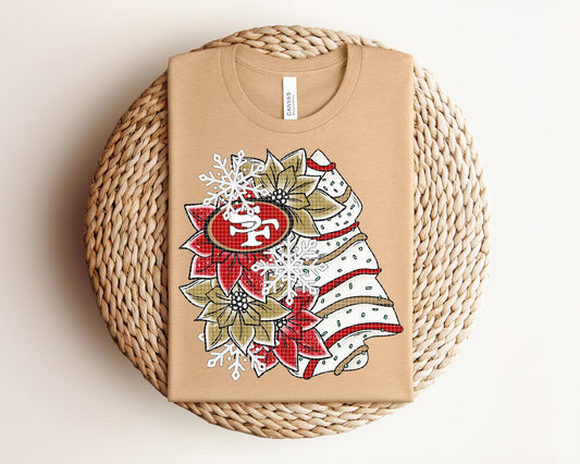 49ers Tree Graphic Tee