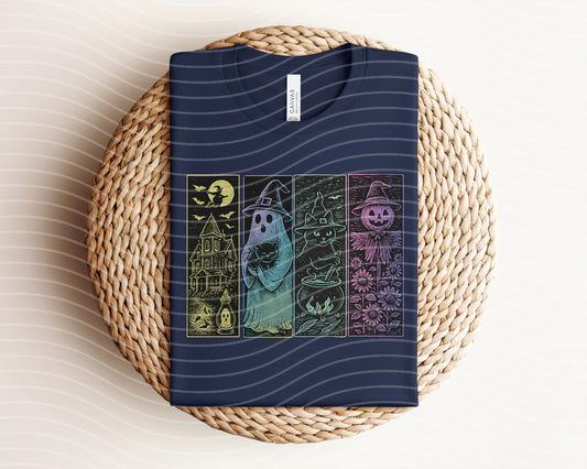 Spooky Panels Graphic Tee