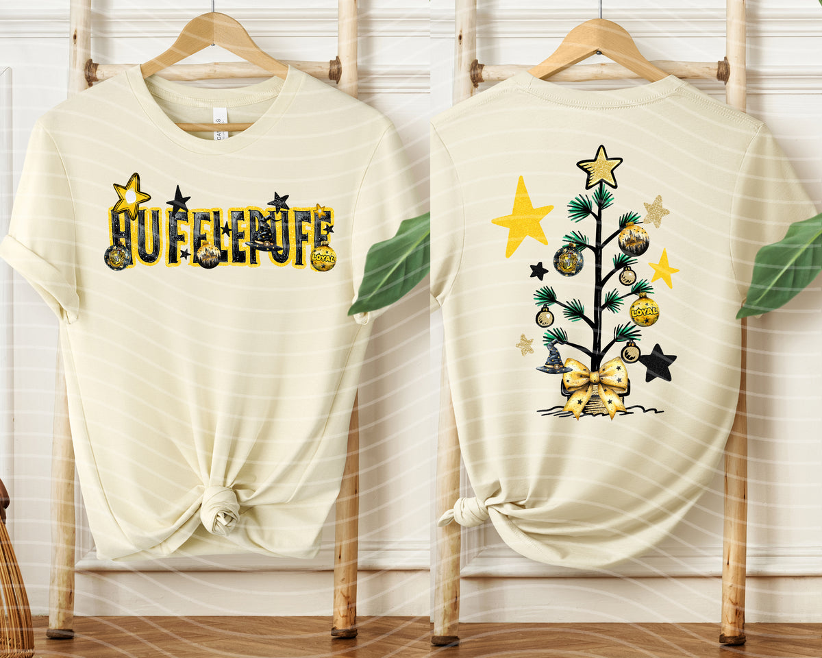 Hufflepuff Tree Graphic Tee
