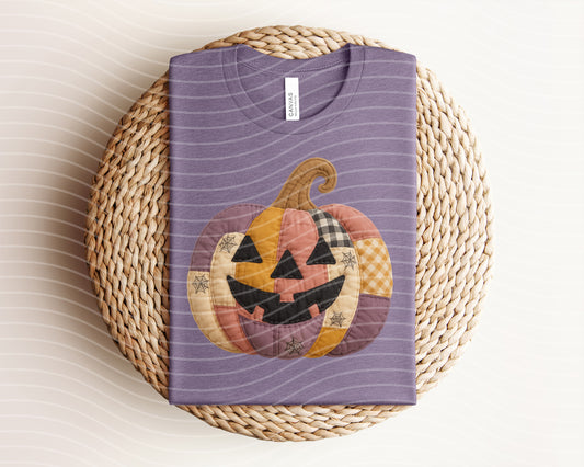 Quilted Pumpkin Graphic Tee