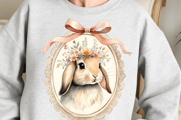Framed Bunny Graphic Tee