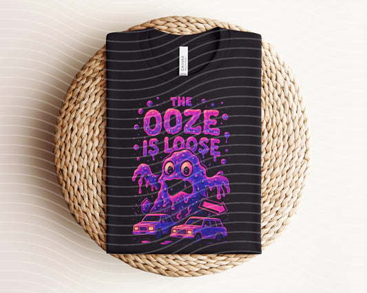 The Ooze is Loose Neon Graphic Tee