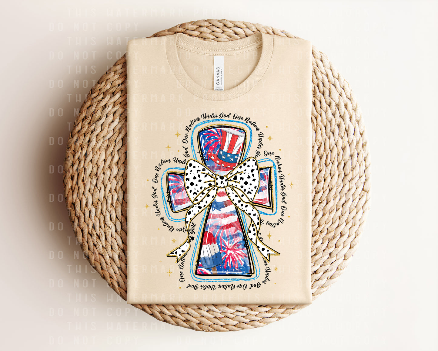 One Nation Under God Graphic Tee