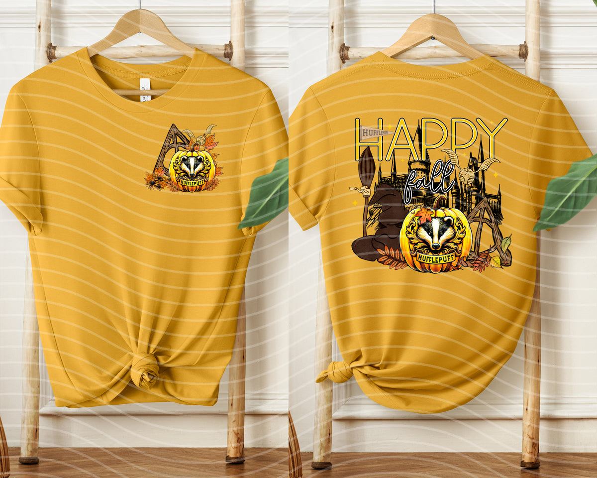 Happy Fall Hufflepuff Graphic Tee