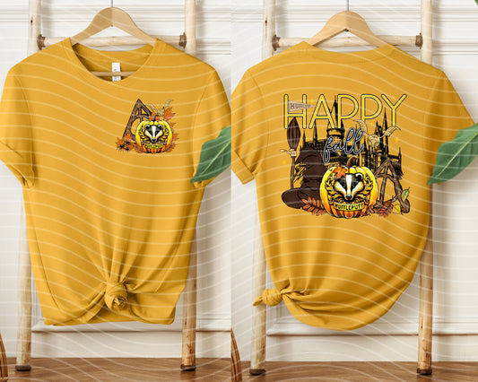 Happy Fall Hufflepuff Graphic Tee