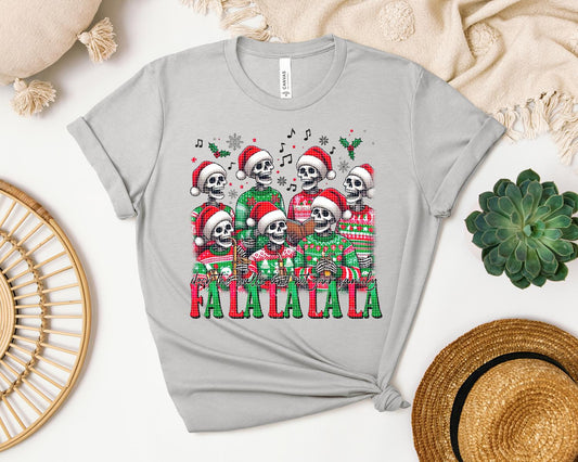 Deck the Halls and Not Your Family Graphic Tee