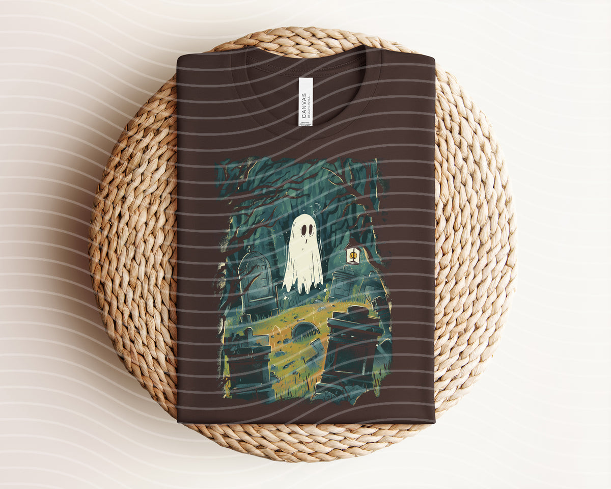 Haunting Ghost Graphic Tee
