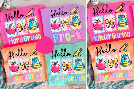 Hello Grade Graphic Tee