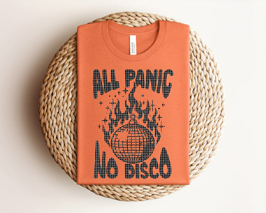 All Panic No Disco Graphic Tee