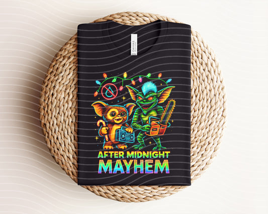 After Midnight Mayhem Neon Graphic Tee