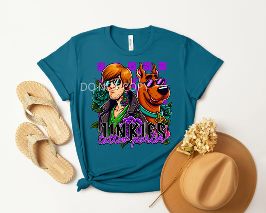 Jinkies Tattoo Parlor Graphic Tee