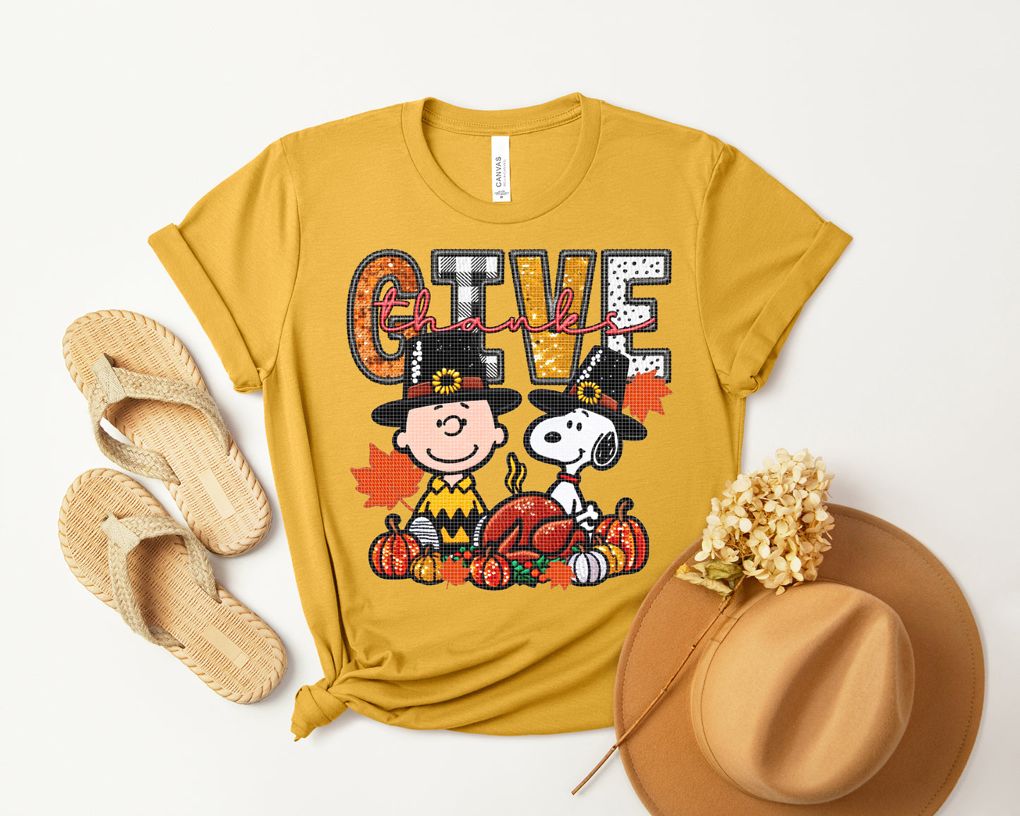 Give Thanks Graphic Tee