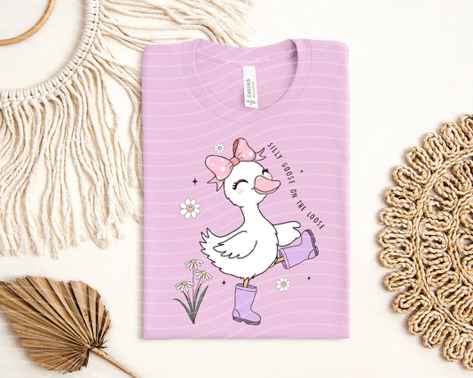 Silly Goose on the Loose Graphic Tee