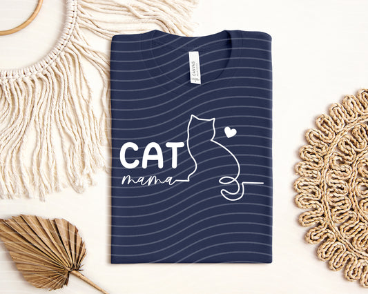 Cat Mama Graphic Tee