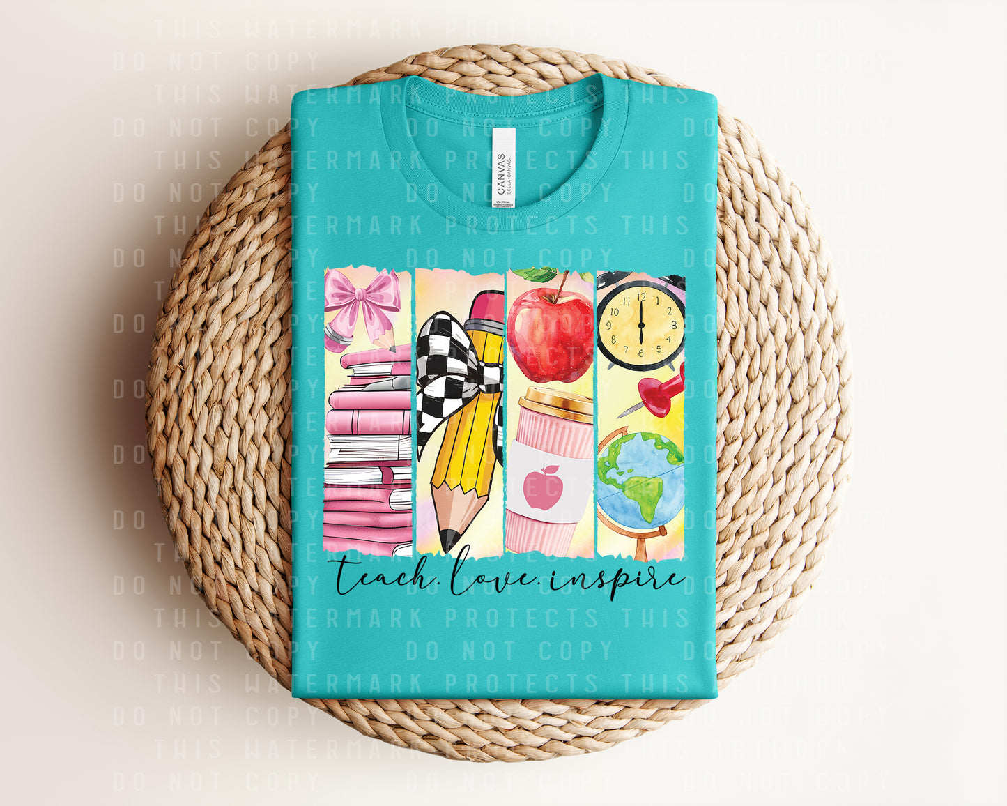 Teach Love Inspire Graphic Tee