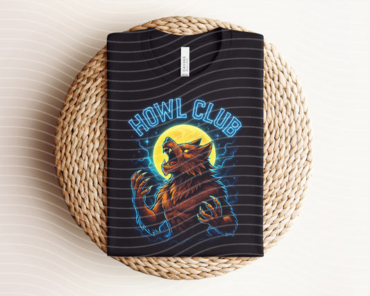 Howl Club Neon Graphic Tee