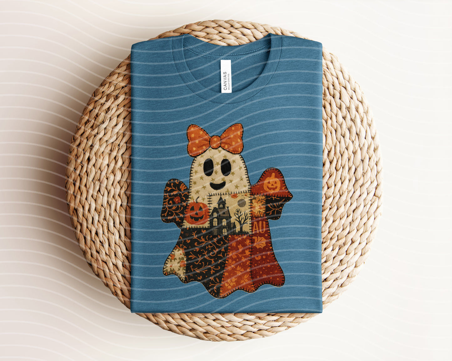 Quilted Ghost Graphic Tee