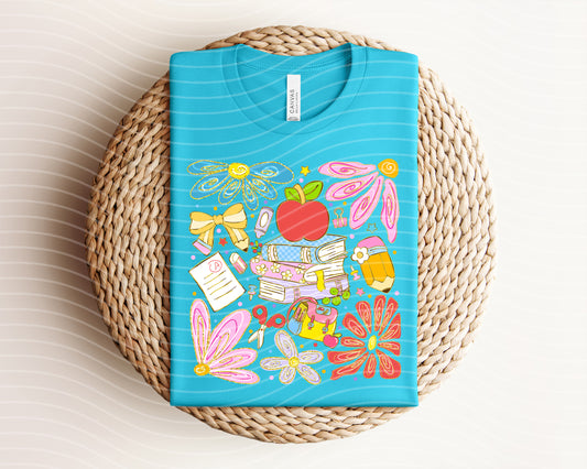 Back to School Coquette Graphic Tee