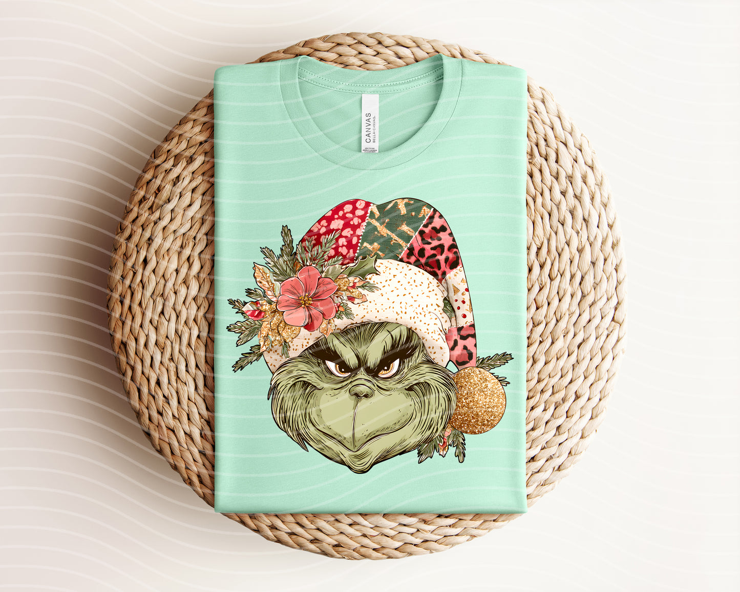 Patchwork Mean One Graphic Tee