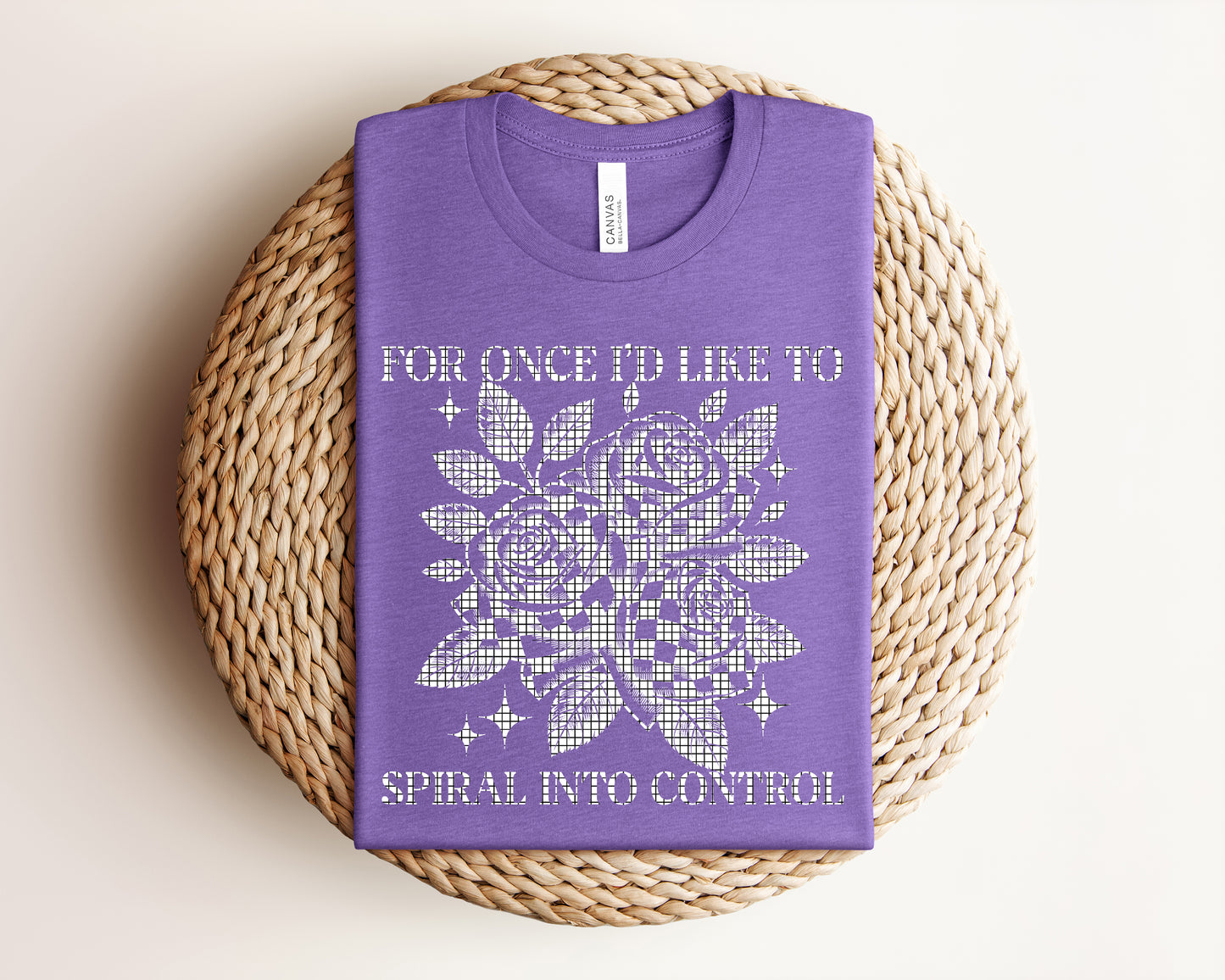 For Once I'd Like to Spiral Into Control Graphic Tee