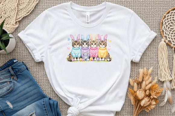 Bunny Cats Graphic Tee