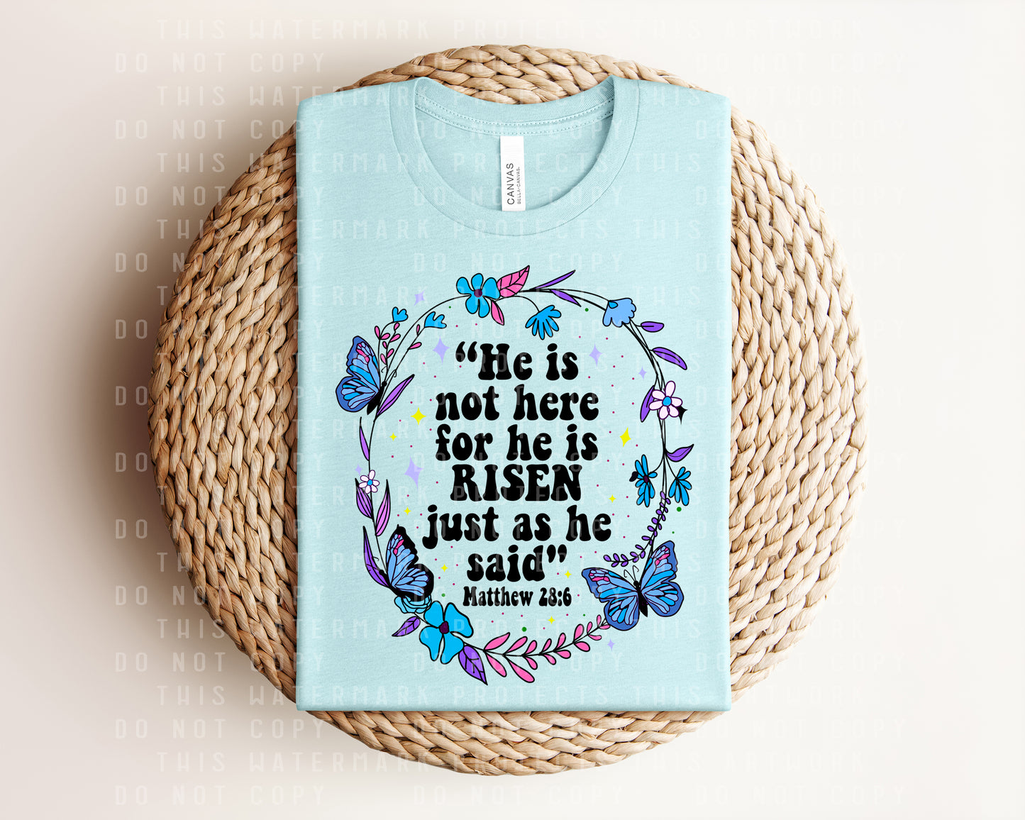 He is Not Here Graphic Tee