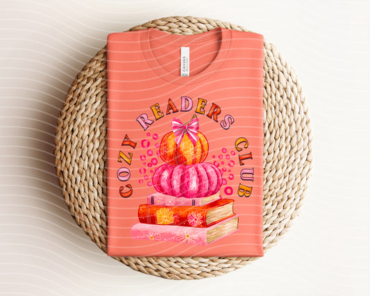 Cozy Readers Club Graphic Tee
