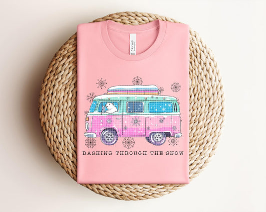 Dashing Through the Snow Graphic Tee