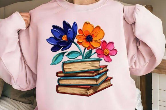 Painted Flowers Graphic Tee