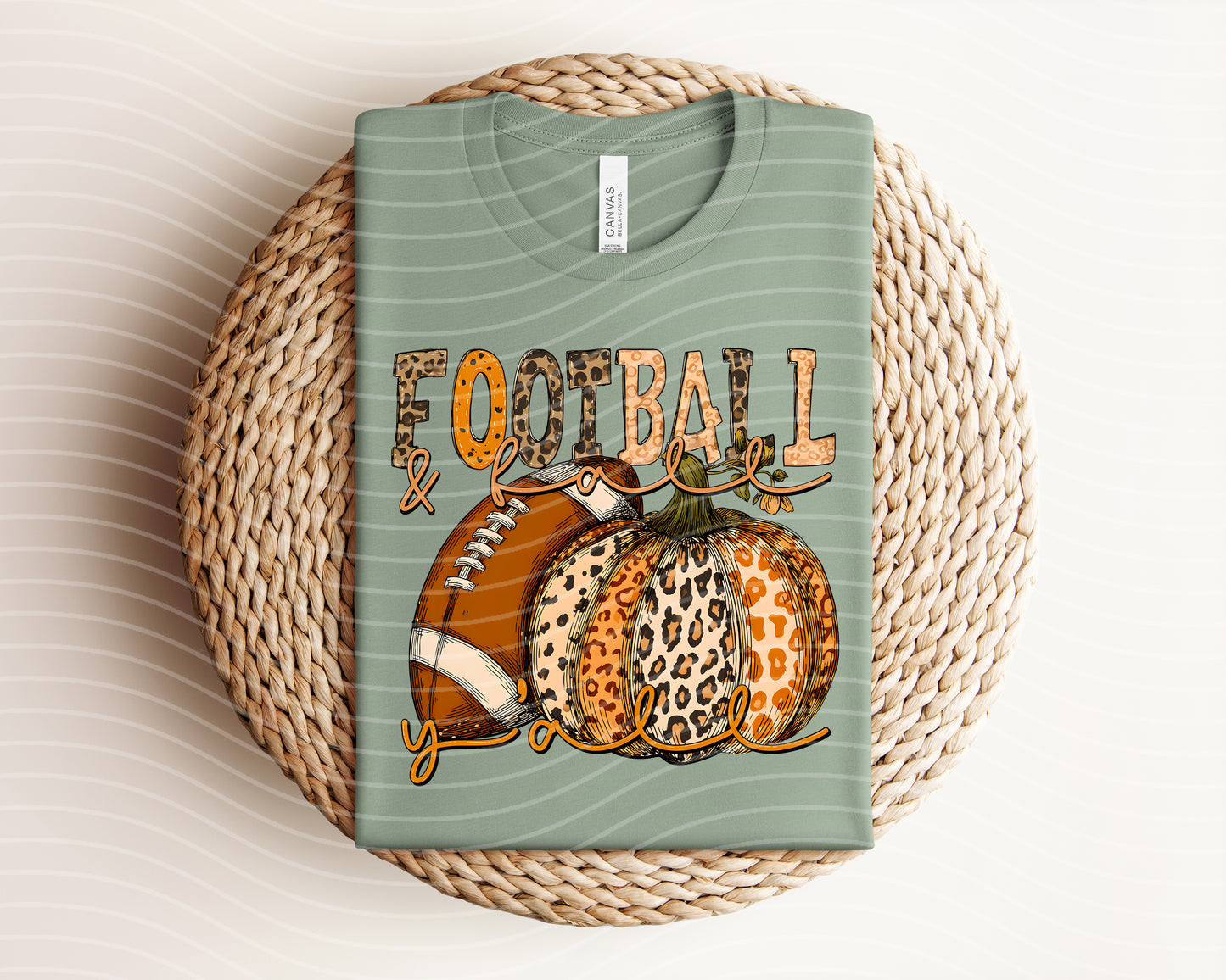 Football & Fall Y'all Graphic Tee