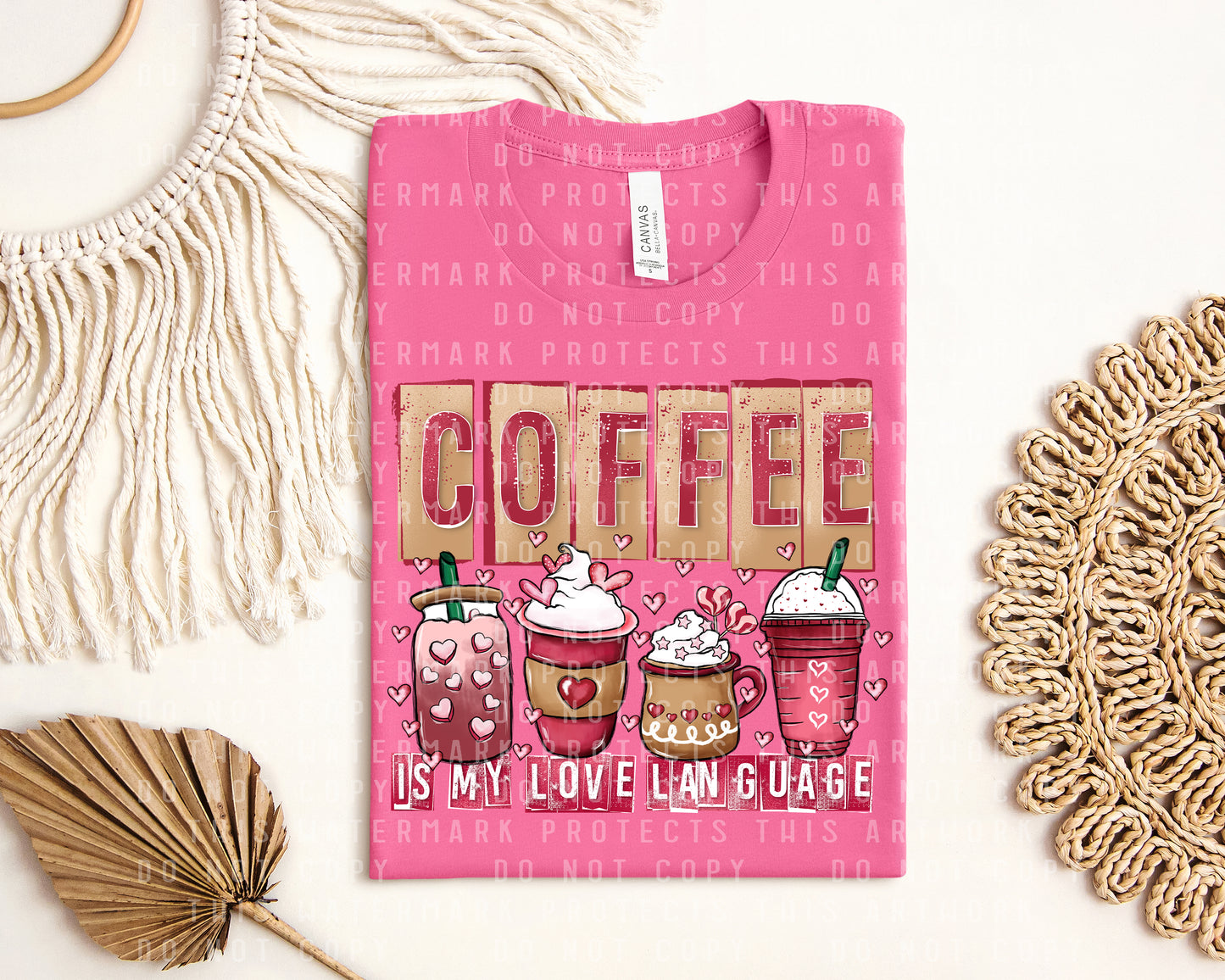 Coffee is My Love Language Graphic Tee