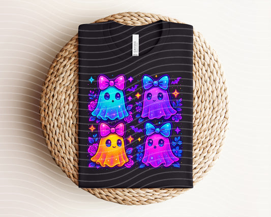 Neon Ghosts Graphic Tee