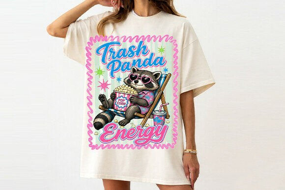 Trash Panda Energy Graphic Tee