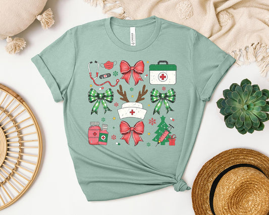 Christmas Coquette Graphic Tee