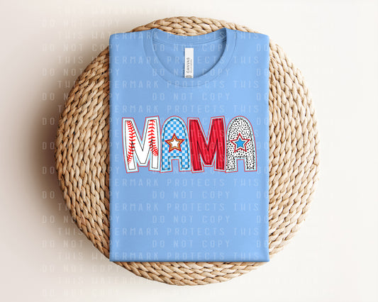 Baseball Mama Graphic Tee