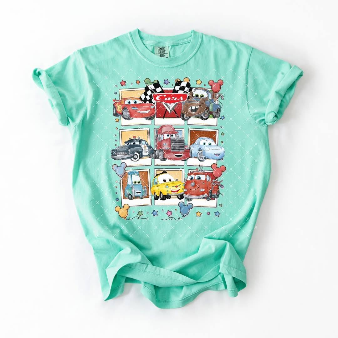 Cars Polaroid Graphic Tee