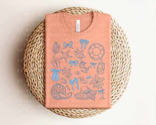 Ocean Coquette Graphic Tee