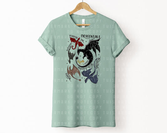 Dragontails Graphic Tee