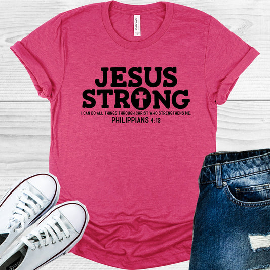 Jesus Strong Graphic Tee Graphic Tee